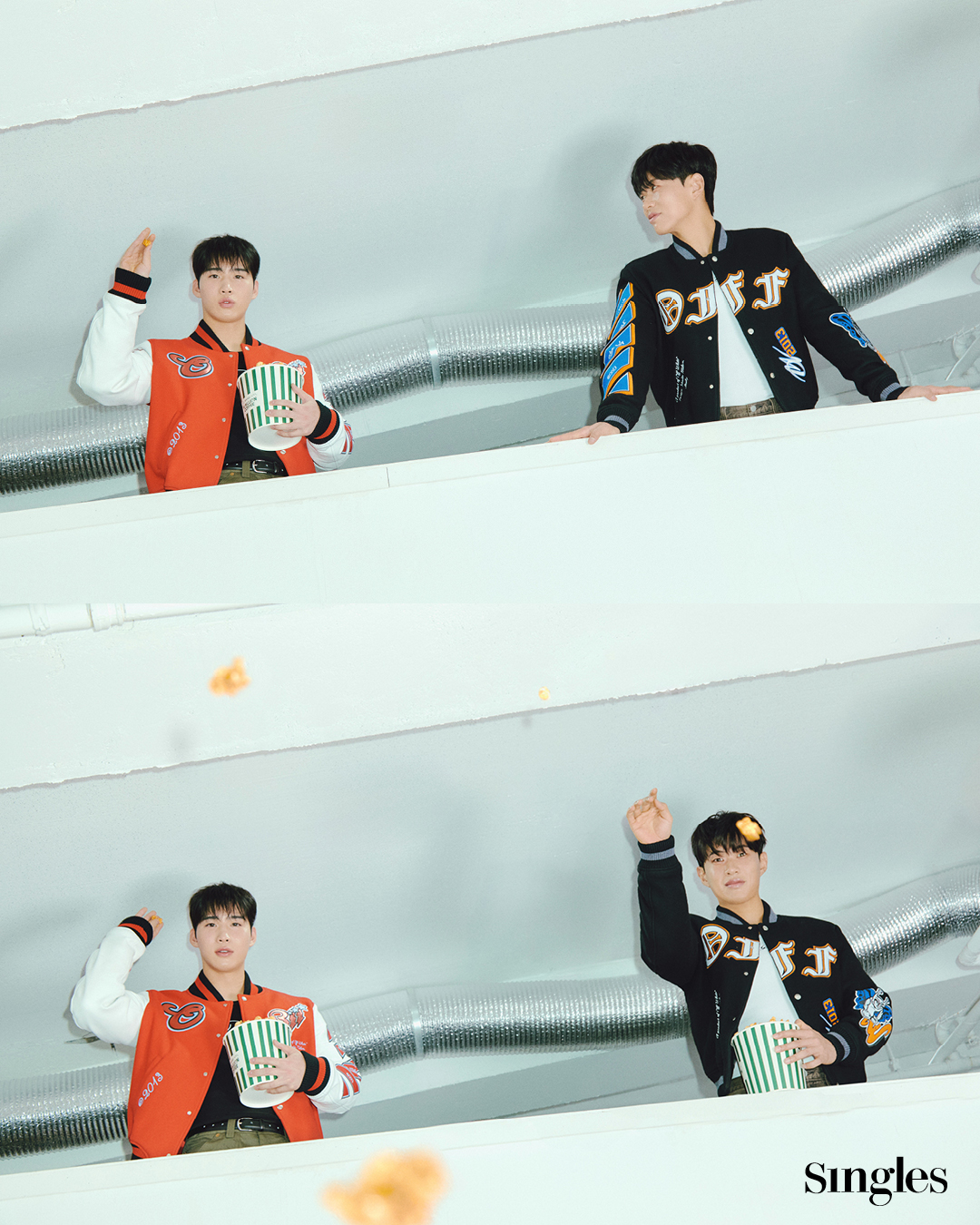 키움히어로즈 송성문 이주형의 싱글즈 화보 이미지